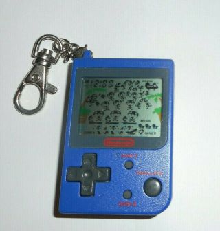 Rare 1998 Stadlbauer Nintendo Mini Classics Parachute Handheld Game Key chain 2