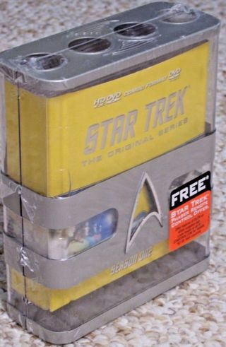 Star Trek Season 1 One Remastered Rare Hd/dvd Format Like Oop