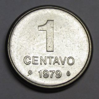 Brazil Brasil Brésil 1 Centavo 1979 Low Mintage,  Extremely Rare