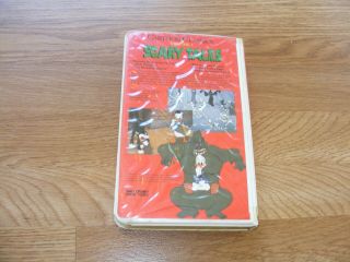 Cartoon Classics Volume 3 SCARY TALES VHS Disney Video White Clam Shell Rare/HTF 2
