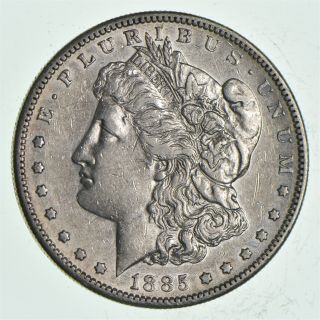 Rare - 1885 - S Morgan Silver Dollar - Very Tough - High Redbook 794