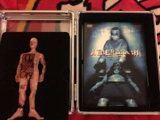 AFTERMATH Nacho Cerda Dragon Film Ent RARE Autopsy Case Extreme Gore Horror DVD 3