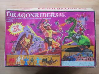Dragonriders Of The Styx Complete Set - Vintage 1980 
