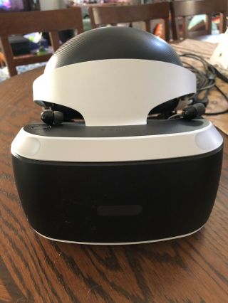 Sony PlayStation VR Headset/ Move Set.  Rarely. 6