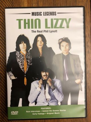Thin Lizzy: The Real Phil Lynott (dvd) Rare In Canada