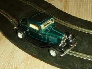 Scalextric Conversion Rare 1932 Ford 3 Window Coupe Car - Fun And Fast