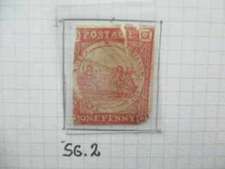Nsw Stamps: Sydney Views Sg 2 - Rare (g397)