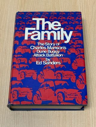 The Family Ed Sanders Charles Manson Banned Process Edition 1st/1st Very Rare