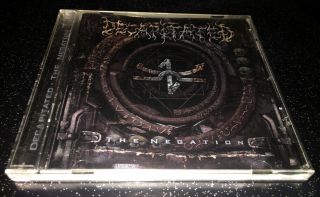 Decapitated - The Negation Cd Rare Oop 2004 Death Metal Earache Mosh 274cd