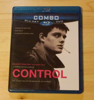 Control (blu - Ray/dvd Canadian Region A) Rare Oop Joy Division Ian Curtis