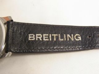Rare 1970 ' s Breitling Navitimer Quartz LCD 9406 w/vintage band and buckle 8