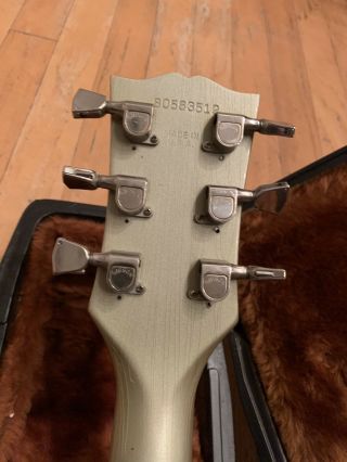 Gibson 1983 Les Paul Custom EXTREMELY RARE SILVER SKY FINISH 9