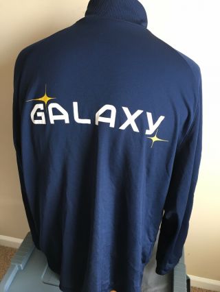 Los Angeles LA Galaxy Rare Adidas MLS Jacket Beckham Warm Up Jersey Men’s Sz XL 6