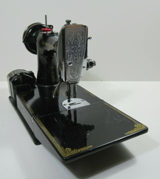 Rare 1934 Singer 221 Featherweight Sewing Machine or Restoration 2