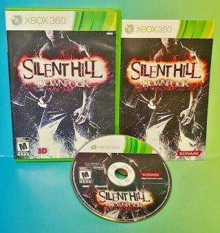 Silent Hill Downpour - Microsoft Xbox 360 Rare Game Horror