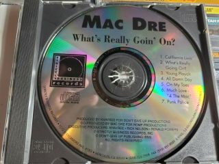 Mac Dre - What ' s Really Goin On? ULTRA RARE Bay Vallejo Coolio Khayree OG 1992 3