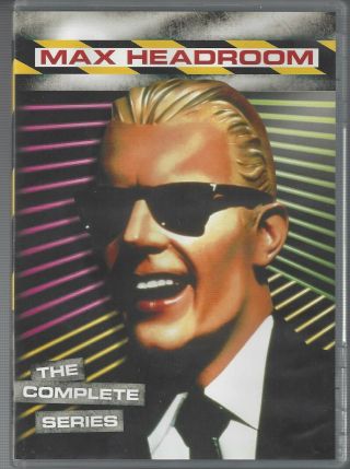 Max Headroom: The Complete Series (dvd) Rare,  Oop,