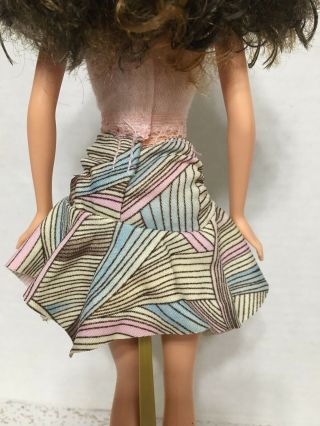Barbie Doll Fashion Fever Pink Lace Top Skirt Set Outfit Rare 2