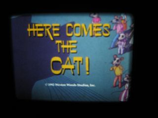 16mm Film " Here Comes The Cat " (1992) Lpp Rare Russian Animation / Cartoon