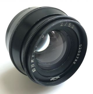 Rare Jupiter 8 Black Lens F2/50mm Russian Zeiss Sonnar For M39