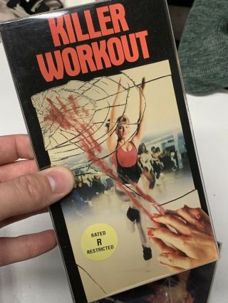 RARE HORROR VHS Slime City,  Killer Workout,  Neon Maniacs.  Lightning Video,  Camp 6