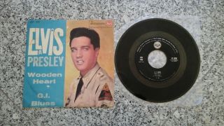 Elvis Presley Wooden Heart 7 