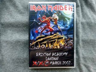 Iron Maiden Live In Brixton Academy Dvd 21/03/2002 Rare Series