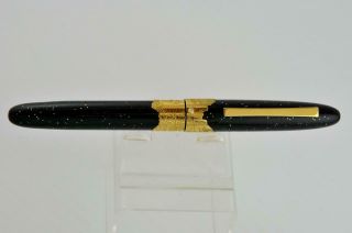Very Rare Omas Las Vegas Gold Diamonds Fountain Pen 18k Limited Ed.  Of 100