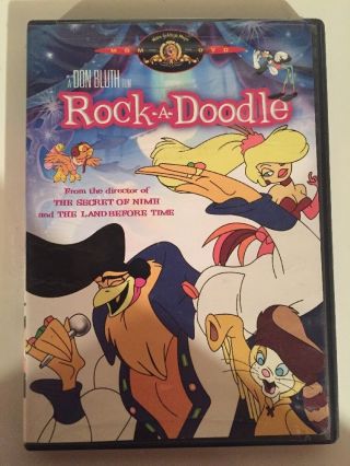 Rock - A - Doodle (dvd,  2005) Glen Campbell Rare Oop