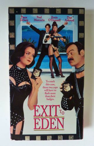 Exit To Eden (vhs,  1994) Dan Aykroyd Rosie O 