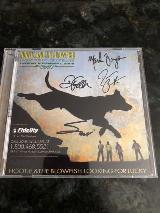 Hootie And The Blowfish Looking For Lucy Primo Cd Signed By The Band Rare