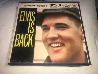 Rare: Elvis Presley: Elvis Is Back 4 - Track Reel To Reel In Rare Box