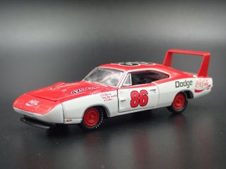 1969 Dodge Charger Daytona Hemi Coca Cola Rare 1:64 Scale Diecast Model Car