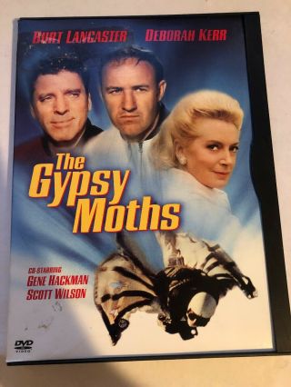The Gypsy Moths Dvd Rare Oop Burt Lancaster Deborah Kerr Region 1 Gene Hackman