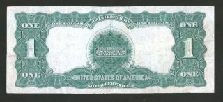 Rare Solid X Block Tahee/ Burke Black Eagle $1 1899 Silver Certificate