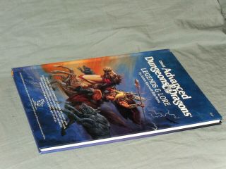 The AD&D 1st Ed - LEGENDS & LORE (RARE 1983 HARDBACK and NEAR -) 5
