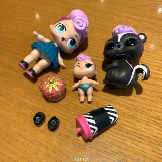 Lol Surprise Doll Series 2 MISS PUNK FAMILY & PET & LIL SIS RARE DOLL GIRL GIFT 4