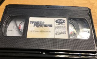 Transformers Generation 2 Megatron’s Master Plan (VHS,  1998) Hasbro Canadian RARE 3