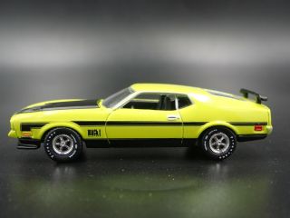 1972 Ford Mustang Mach 1 Fastback Rare 1/64 Scale Collectible Diecast Model Car