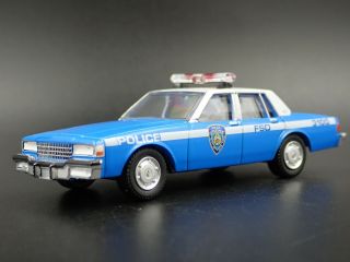 1990 90 Chevy Chevrolet Caprice Nypd Police Rare 1/64 Scale Diecast Model Car