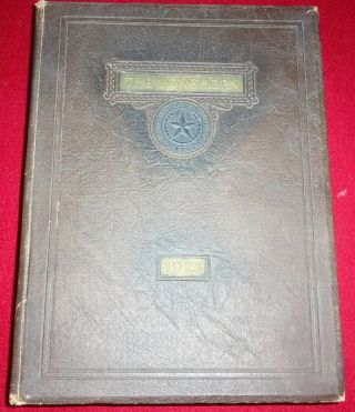 1923 Texas A&m College Annual Yearbook The Longhorn Rare