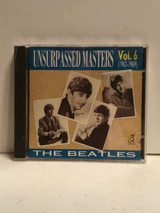 The Beatles Unsurpassed Masters Vol.  6 Cd Yellow Dog Rare