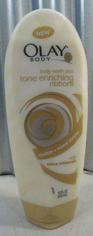 Olay Tone Enriching Ribbons Moisture Shimmer Mica Minerals Body Wash - Rare