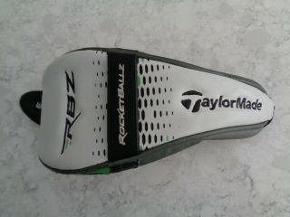 Rare Taylormade 2012 Rbz Rocketballz Hybrid Slip - On Style Head Cover -