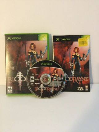 Bloodrayne 2 Microsoft Xbox Complete Cib Fast Rare
