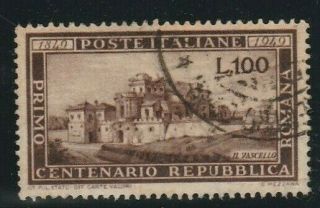 Italy Rare 773 Stamp Issue 1949 Very Fine Republica Romana