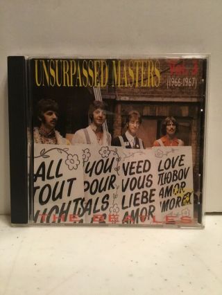The Beatles Unsurpassed Masters Vol.  3 Cd Yellow Dog Rare