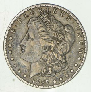 Rare - 1887 - O Morgan Silver Dollar - Very Tough - High Redbook 556