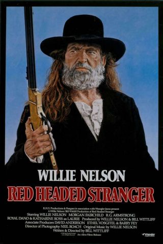 Red Headed Stranger (rare 1986 Dvd) Willie Nelson Morgan Fairchild