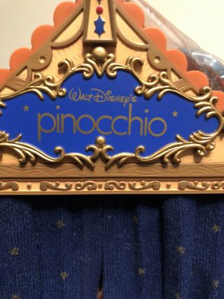 RARE Disney Enesco Musical Society Pinocchio Jiminy Cricket Musical Clock 5